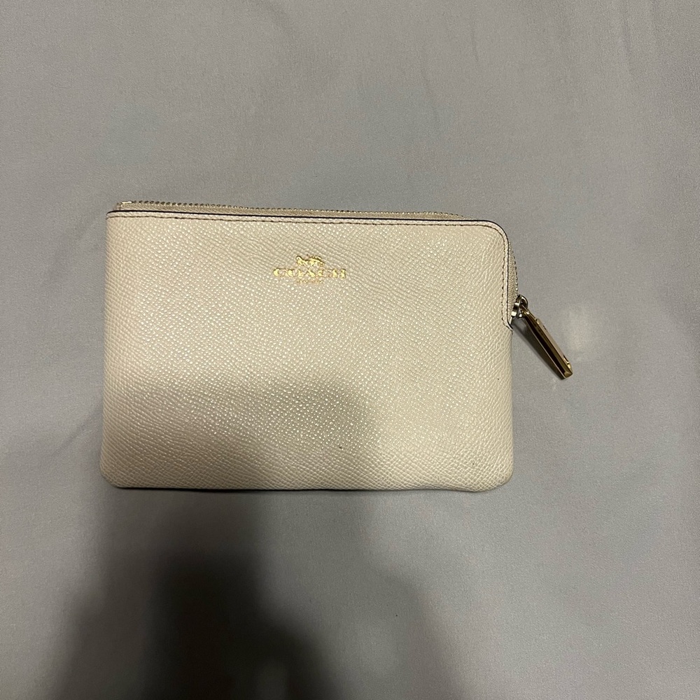 Coach Cream Wallet